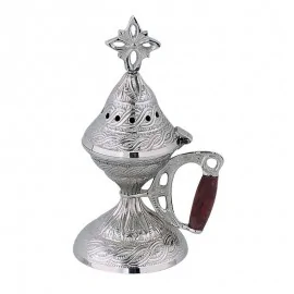 Θυμιατό Επινικελωμένο Σκαλιστό