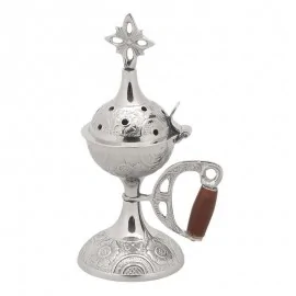 Θυμιατό Επινικελωμένο Σκαλιστό