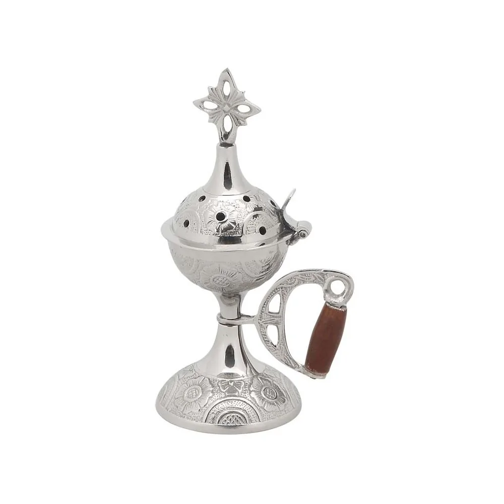 Θυμιατό Επινικελωμένο Σκαλιστό