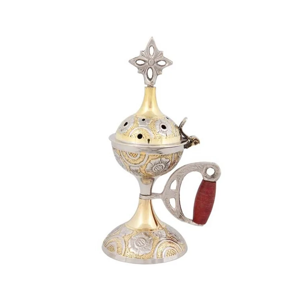 Θυμιατό Δίχρωμο Σκαλιστό