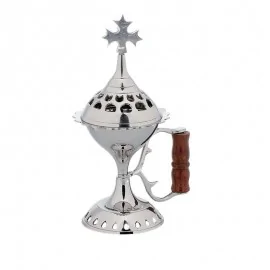 Θυμιατό Επινικελωμένο Σκαλιστό