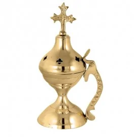 Θυμιατό Μπρούτζινο Λείο