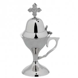 Θυμιατό Επινικελωμένο Λείο