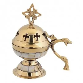 Θυμιατό Μπρούτζινο Λείο