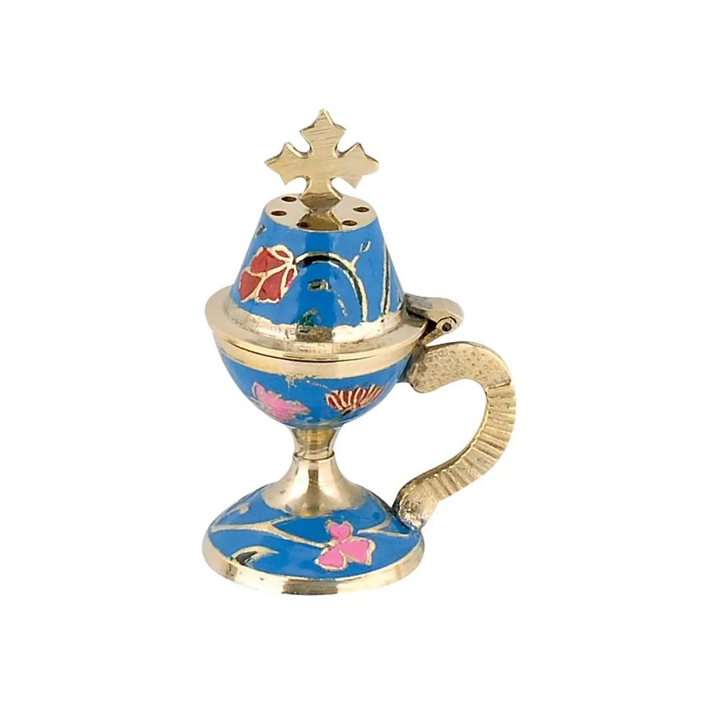 Θυμιατό Μπρούτζινο Μπλε