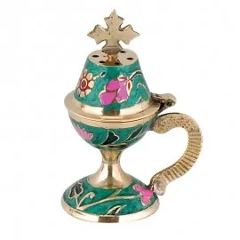 Θυμιατό Μπρούτζινο Πράσινο