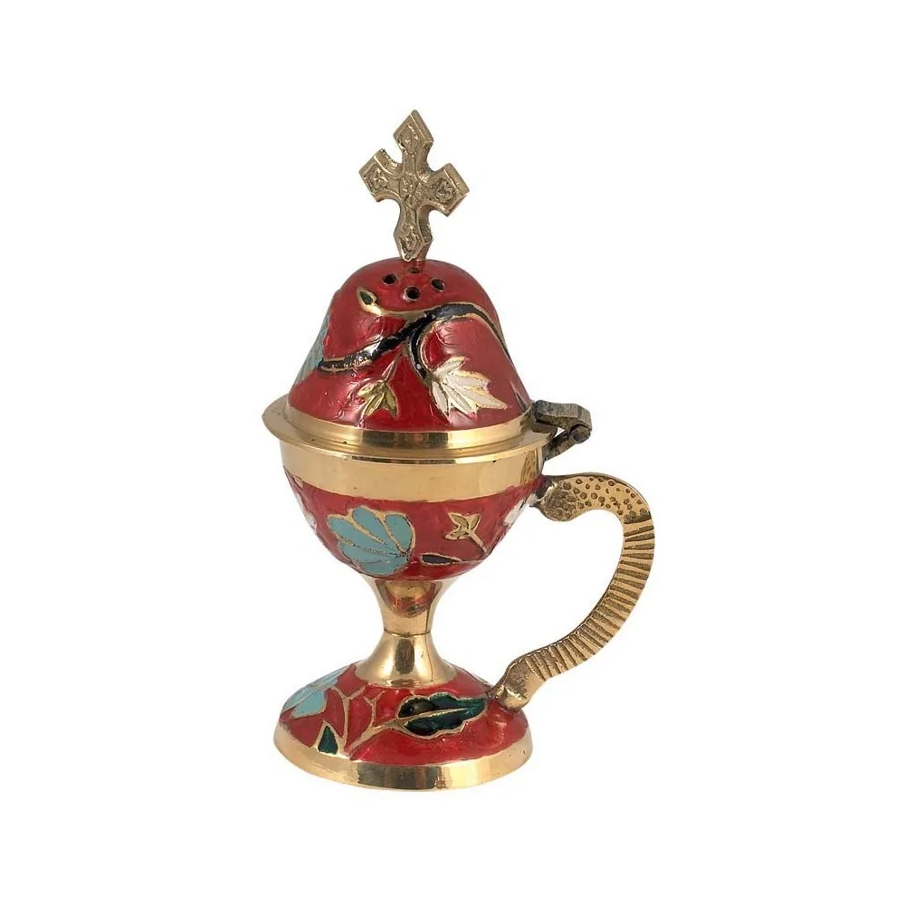 Θυμιατό Μπρούτζινο Κόκκινο