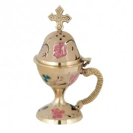 Θυμιατό Μπρούτζινο Λευκό