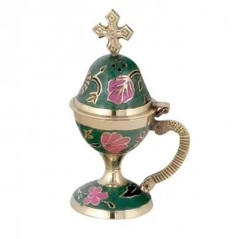 Θυμιατό Μπρούτζινο Πράσινο