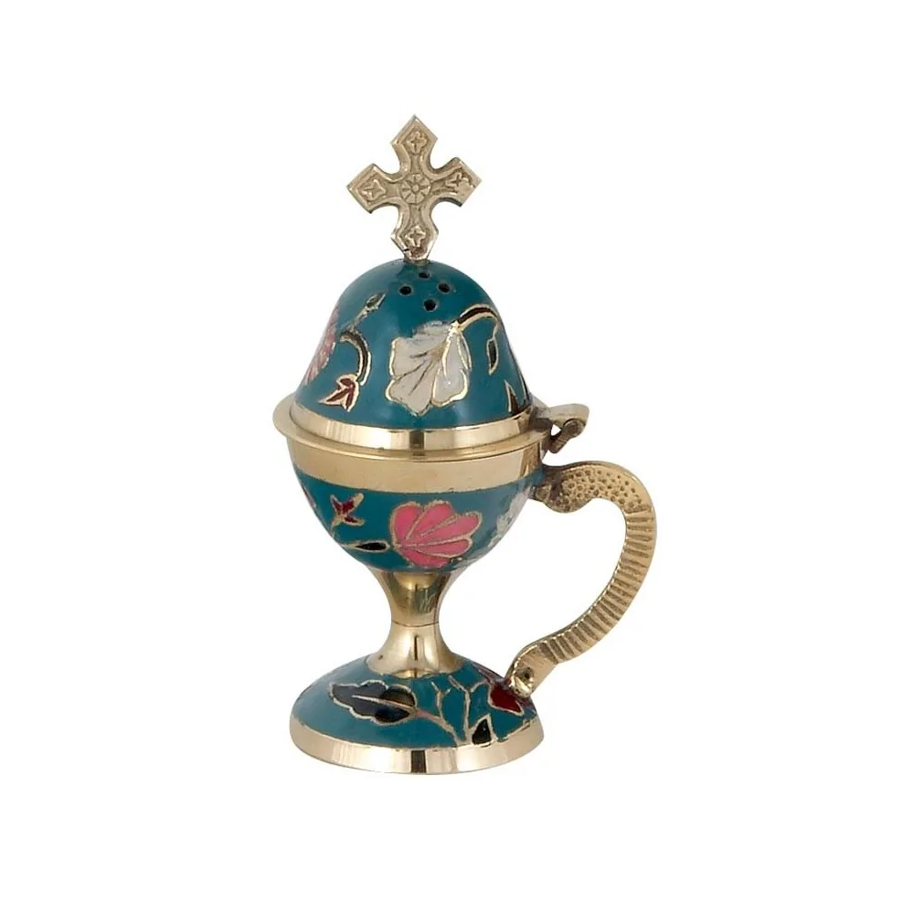 Θυμιατό Μπρούτζινο Μπλε