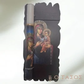 Χριστιανική Λαμπάδα με Εικόνα