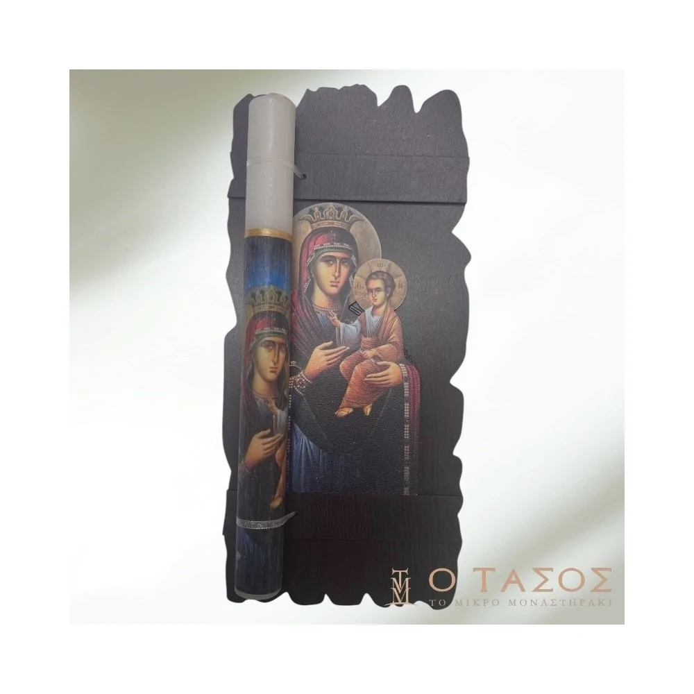 Χριστιανική Λαμπάδα με Εικόνα