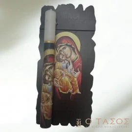 Χριστιανική Λαμπάδα με Εικόνα