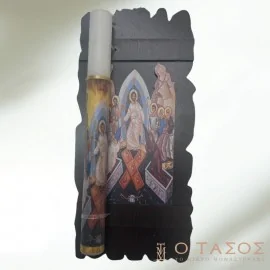 Χριστιανική Λαμπάδα με Εικόνα