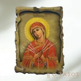 Εικόνα Μαγνητάκι 3D - Παναγία Επτάσπαθη