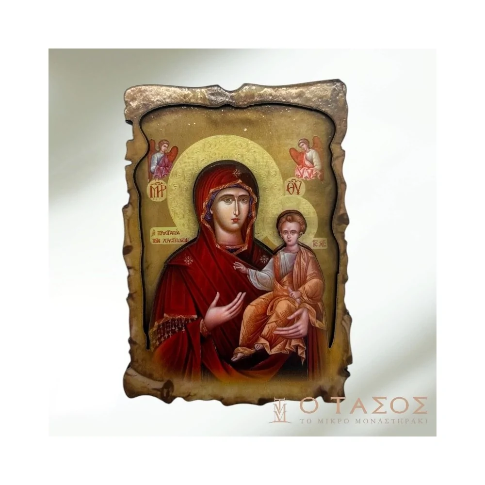 Εικόνα Μαγνητάκι 3D - Παναγία Χριστός