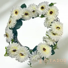 Στεφάνι 35 εκ. (Ξύλινη Βάση)