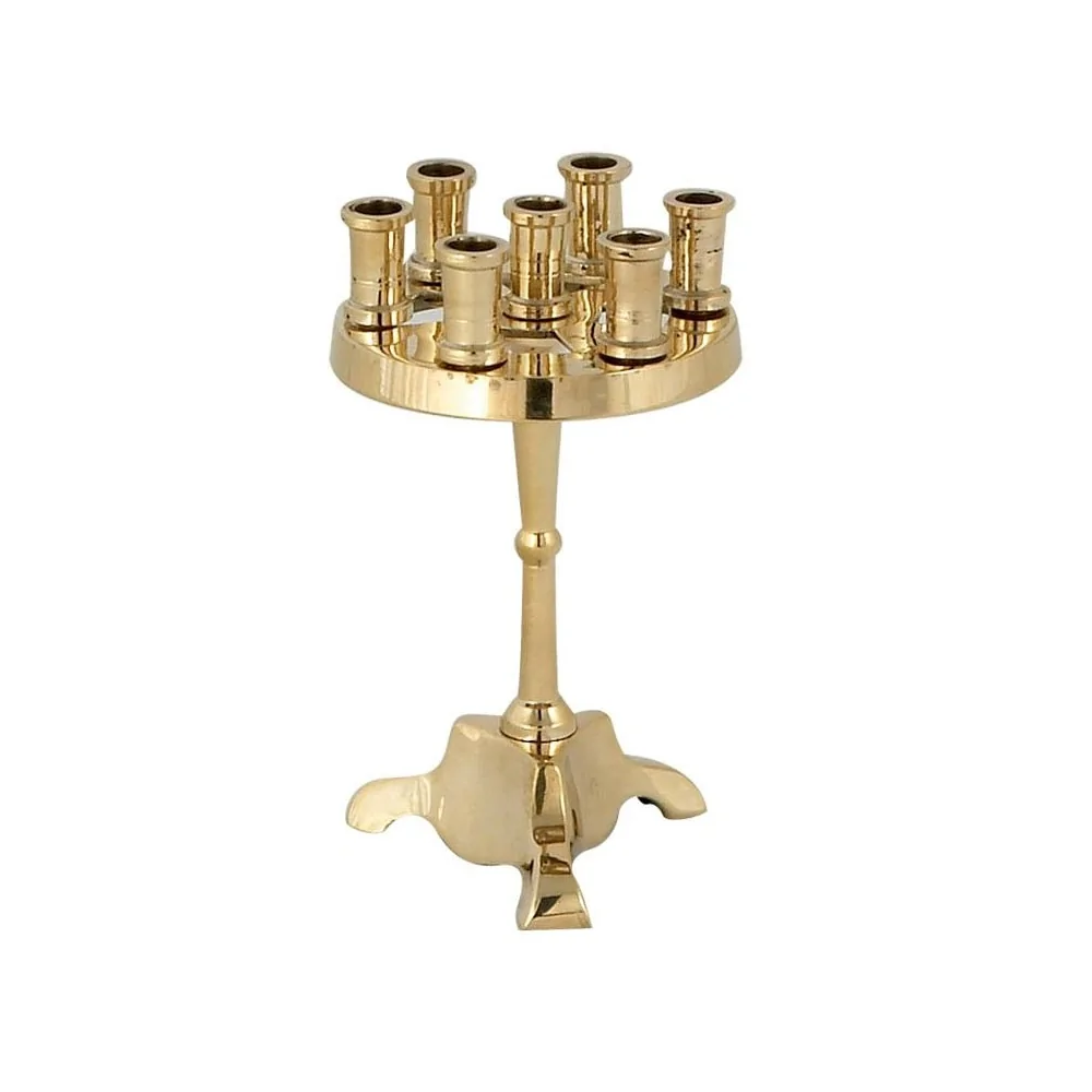 Μπρούτζινο Κηροπήγιο Επτάκερο – 12 cm