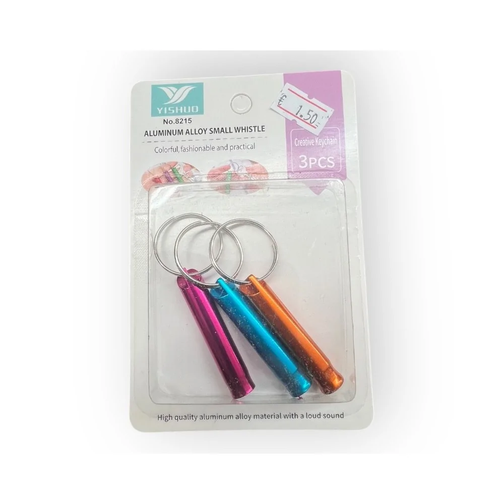 Μπρελόκ Σφυρίχτρα 3 τεμαχίων