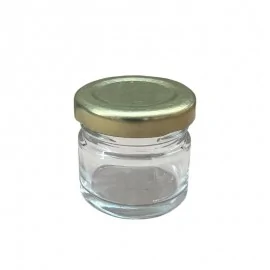 Βάζο Γυάλινο με Καπάκι 40ml