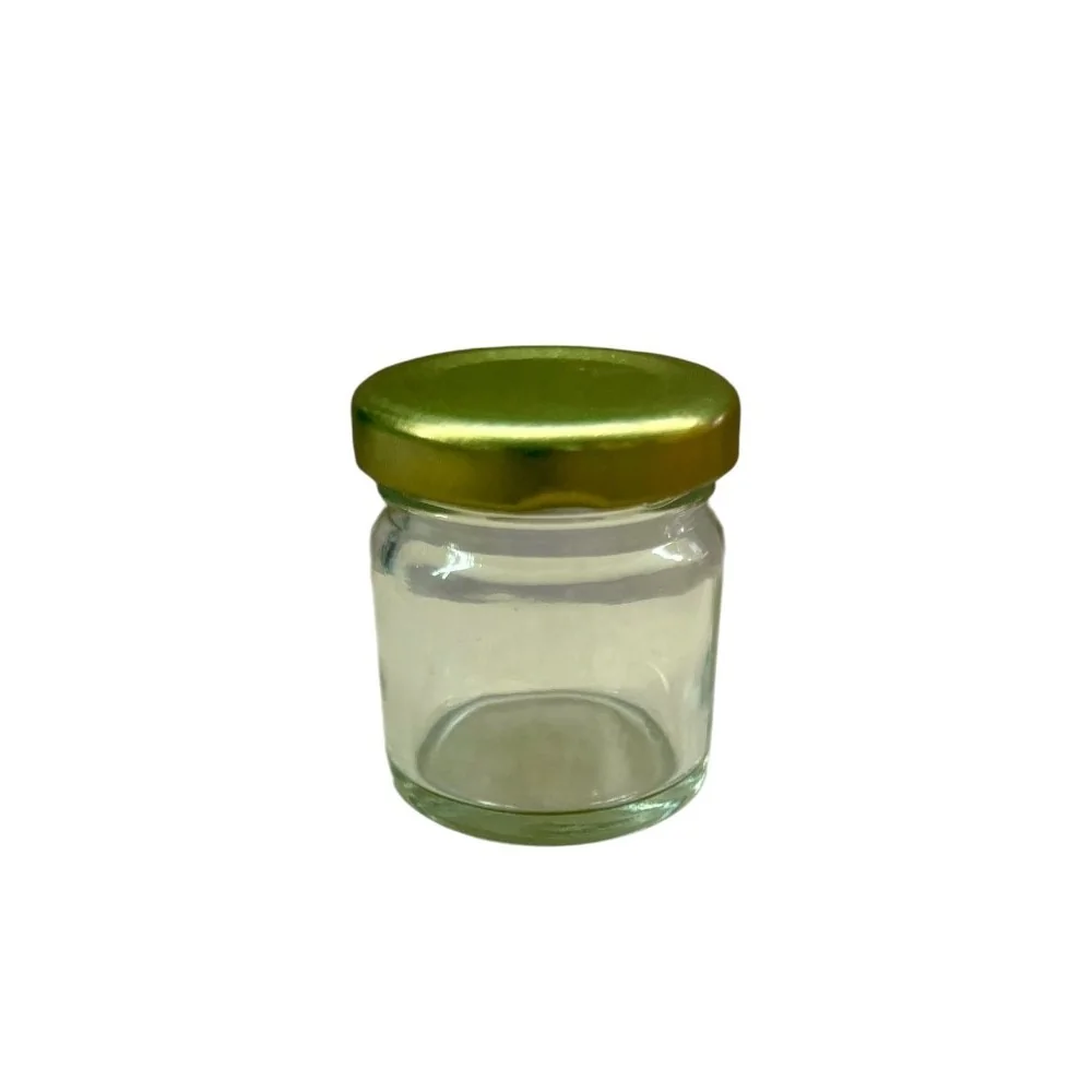 Βάζο Γυάλινο με Καπάκι 50ml