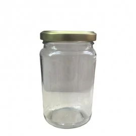 Βάζο Γυάλινο με Καπάκι 370ml