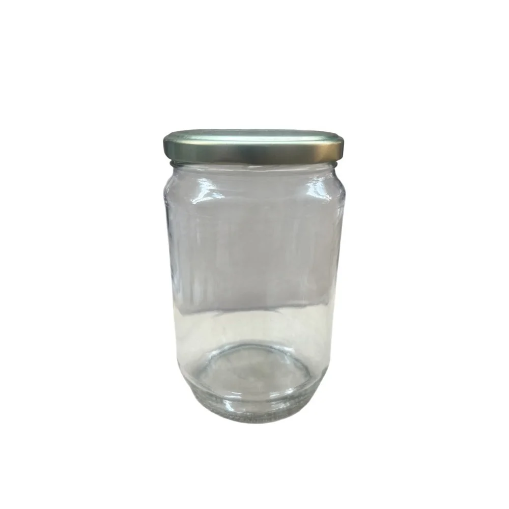 Βάζο Γυάλινο με Καπάκι 720ml