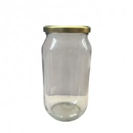 Βάζο Γυάλινο με Καπάκι 1000ml