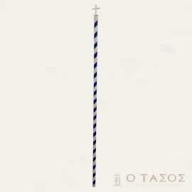 Κοντάρι Πλαστικό με Σταυρό για Σημαία