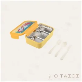Παιδικό Φαγητοδοχείο 900ml , 2 Θήκες Με Κουτάλι
