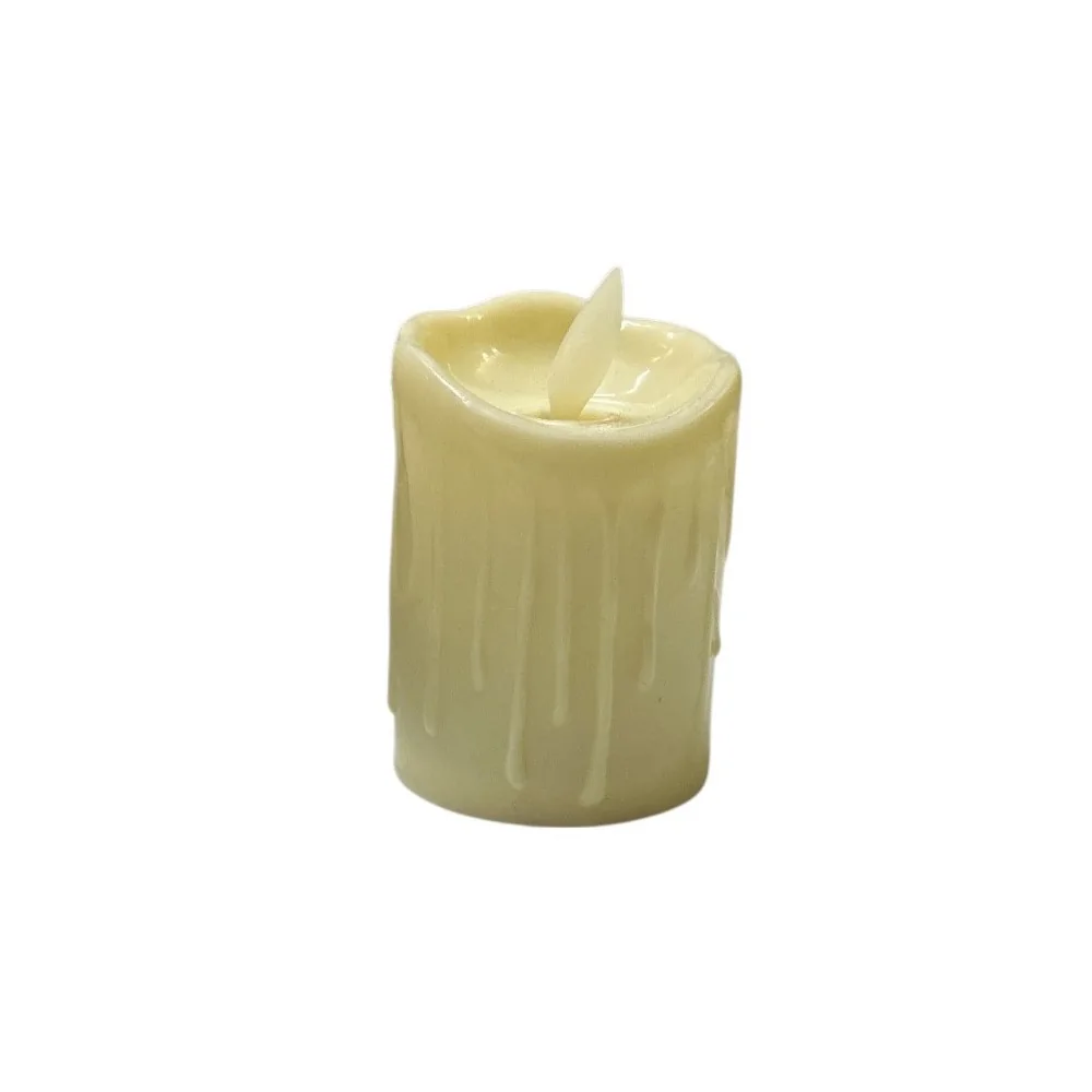 Κεράκι Μπαταρίας με Κίτρινο Φως