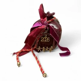 Γούρι 2026 Χειροποίητο Στολισμένο Ρόδι Μεσαίο Μέγεθος