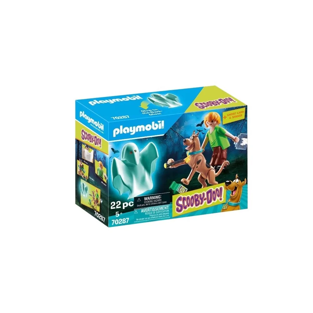 Playmobil 70287 Scooby-Doo Scooby and Shaggy with Ghost
