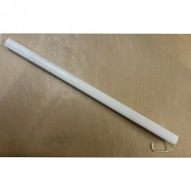 Λαμπάδα Άσπρη Τετράγωνη 33 εκ.