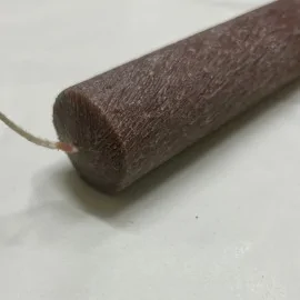 Λαμπάδα Στρογγυλή Ξυστή Σ. Μήλο 22 εκ.