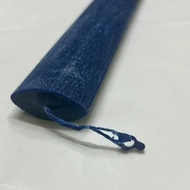 Λαμπάδα Οβάλ Ξυστή Σκούρο Μπλε 30 εκ.