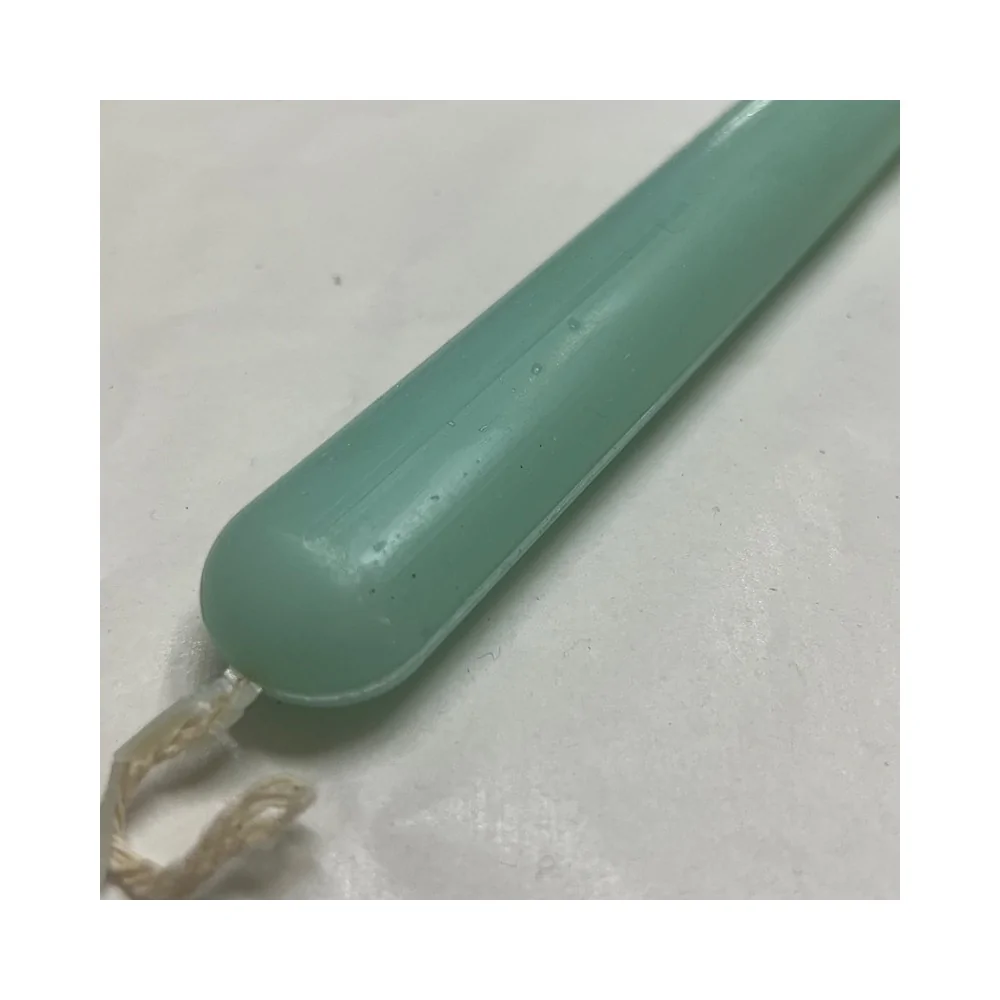 Λαμπάδα Οβάλ Λεπτή Λεία Μέντα 33 εκ.