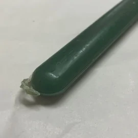 Λαμπάδα Οβάλ Λεπτή Λεία Πράσινο 33 εκ.