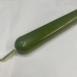 Λαμπάδα Οβάλ Λεία Λαδί 30 εκ.