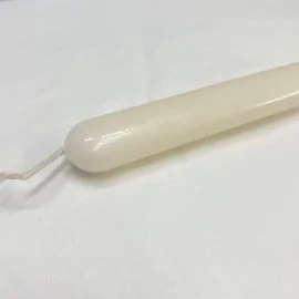 Λαμπάδα Οβάλ Λεία Εκρού 30 εκ.