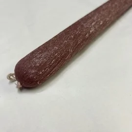 Λαμπάδα Οβάλ Ξυστή Ανοιχτό Καφέ 30 εκ.