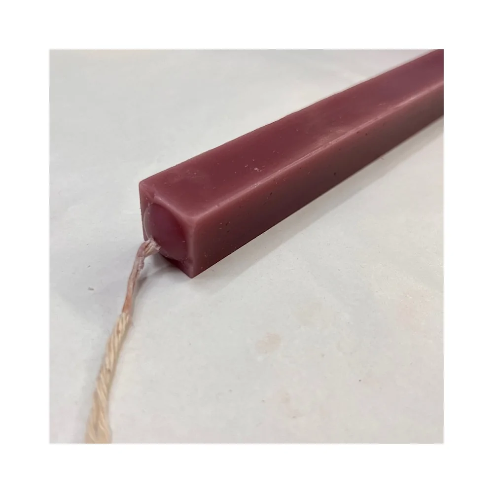 Λαμπάδα Τετράγωνη Λεία Σ. Μήλο 30 εκ.