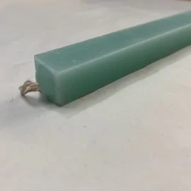 Λαμπάδα Τετράγωνη Λεία Πετρόλ 30 εκ