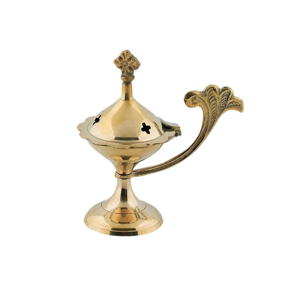 Θυμιατό Μπρούτζινο Λείο 12εκ.