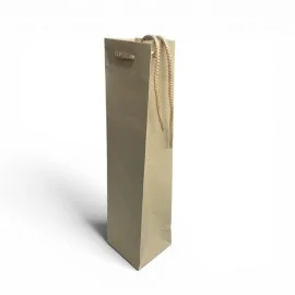 Τσάντα Χάρτινη Γκρεζ 38 εκ.