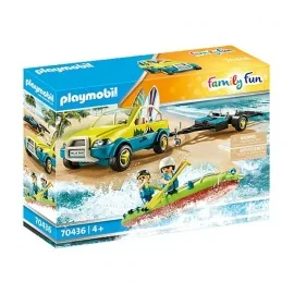 Playmobil 70436 Αυτοκίνητο με ανοιχτή οροφή και κανό