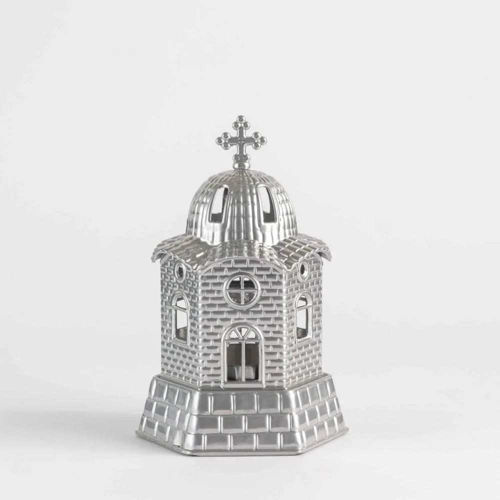 Ασημένιο Καντήλι Ζάμα "Εκκλησία"