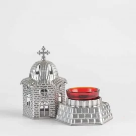 Ασημένιο Καντήλι Ζάμα "Εκκλησία"