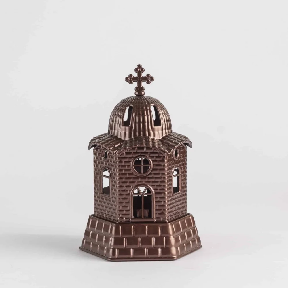 Μπρονζέ Καντήλι Ζάμα "Εκκλησία"