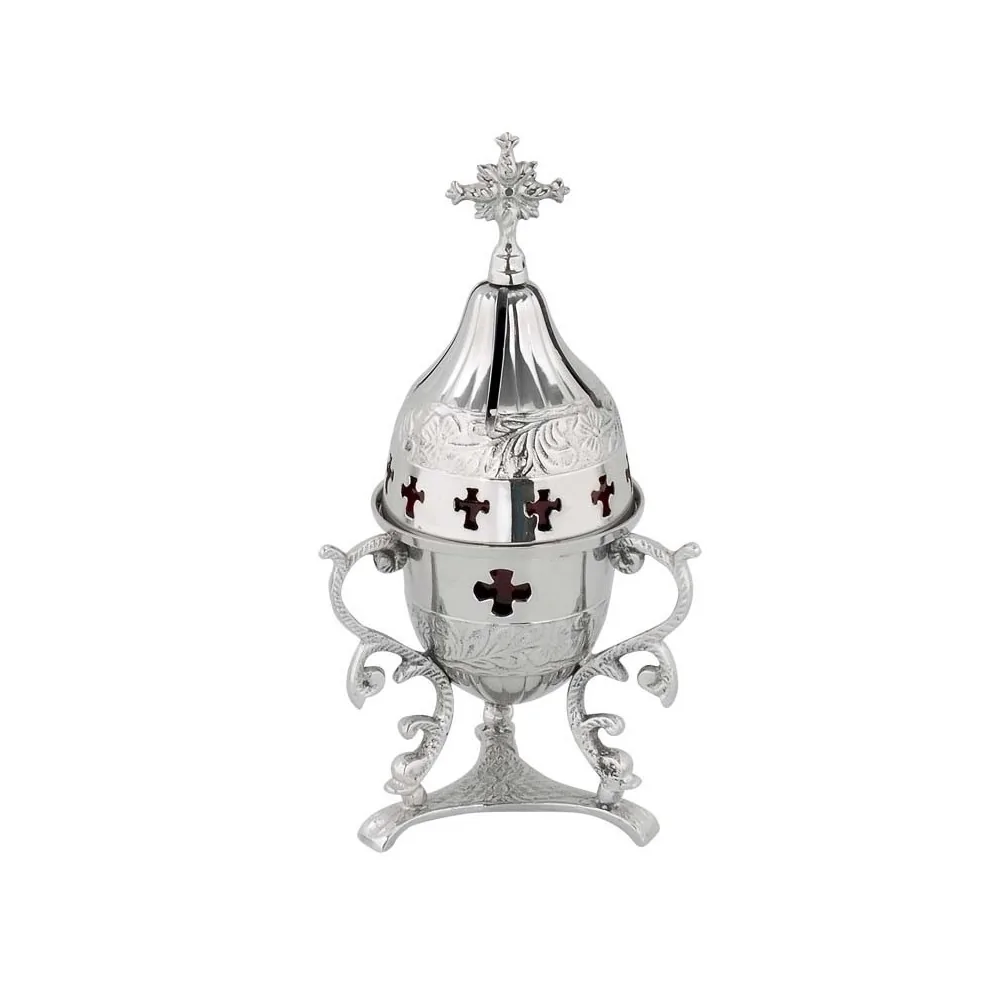 Καντήλι Επινικελωμένο Σκαλιστό